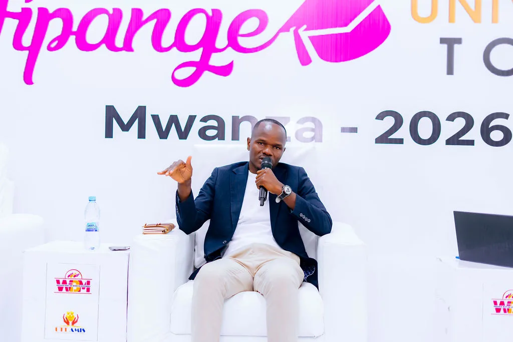 Barry Nyororo in an industry panel discussion